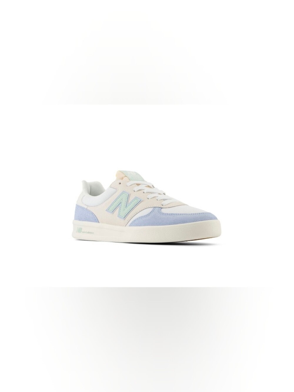 New Balance Kids Pastel Blue and Cream Low-Top Sneaker